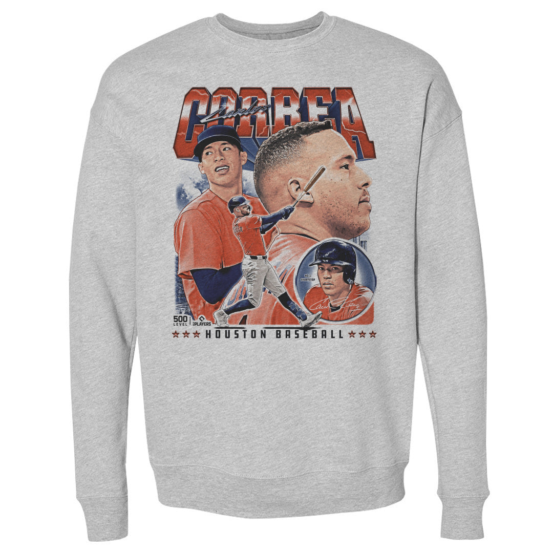 Carlos Correa Men's Crewneck Sweatshirt | 500 LEVEL