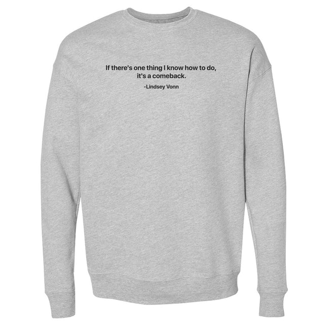 Lindsey Vonn Men's Crewneck Sweatshirt | 500 LEVEL