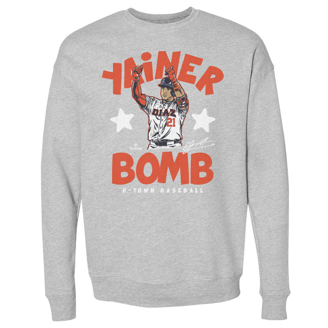 Yainer Diaz Men's Crewneck Sweatshirt | 500 LEVEL