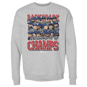 Los Angeles D Baseball Men's Crewneck Sweatshirt | 500 LEVEL