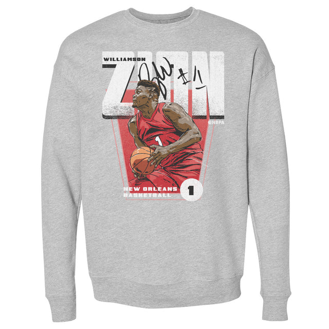 Zion Williamson Men's Crewneck Sweatshirt | 500 LEVEL