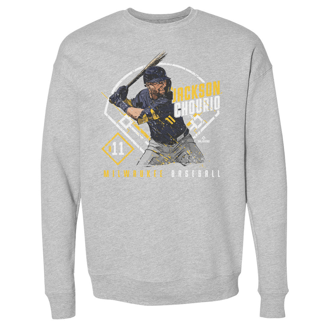 Jackson Chourio Men's Crewneck Sweatshirt | 500 LEVEL