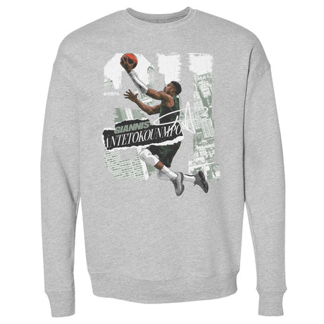 Giannis Antetokounmpo Men's Crewneck Sweatshirt | 500 LEVEL