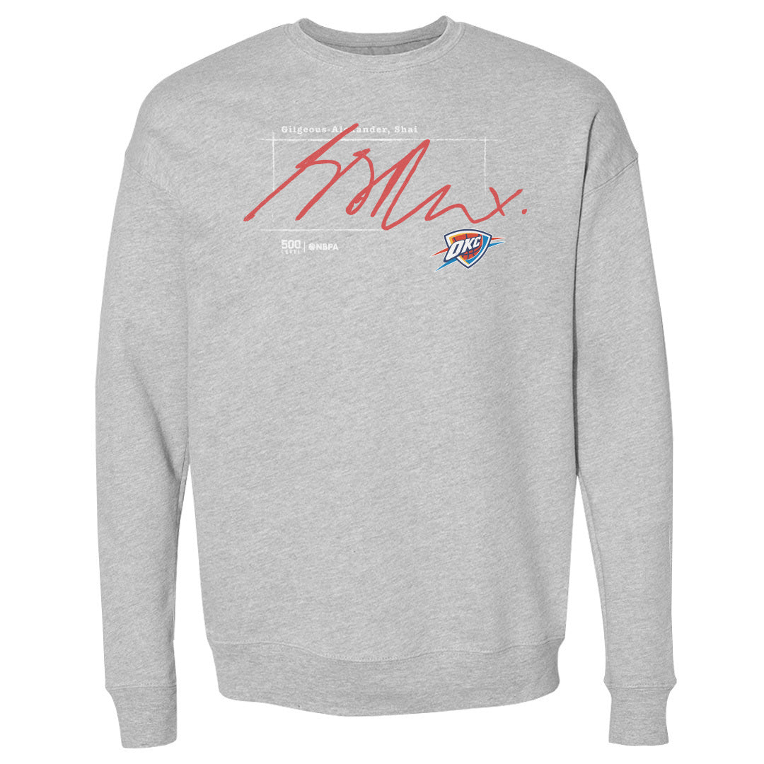 Shai Gilgeous-Alexander Men's Crewneck Sweatshirt | 500 LEVEL