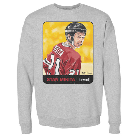 Stan Mikita Men's Crewneck Sweatshirt | 500 LEVEL