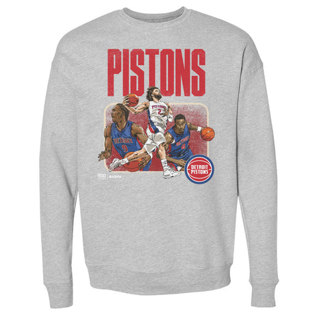 Detroit Pistons Men's Crewneck Sweatshirt | 500 LEVEL