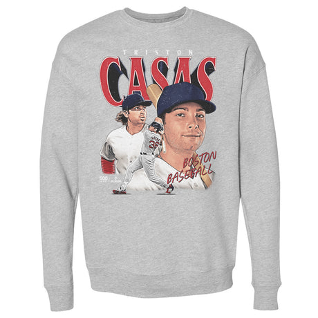 Triston Casas Men's Crewneck Sweatshirt | 500 LEVEL