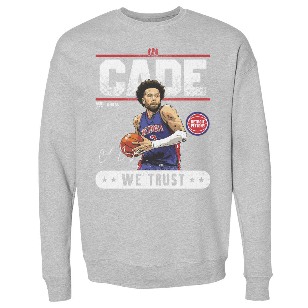 Cade Cunningham Men's Crewneck Sweatshirt | 500 LEVEL