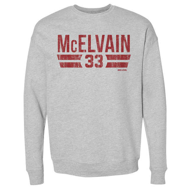 Ethan McElvain Men's Crewneck Sweatshirt | 500 LEVEL