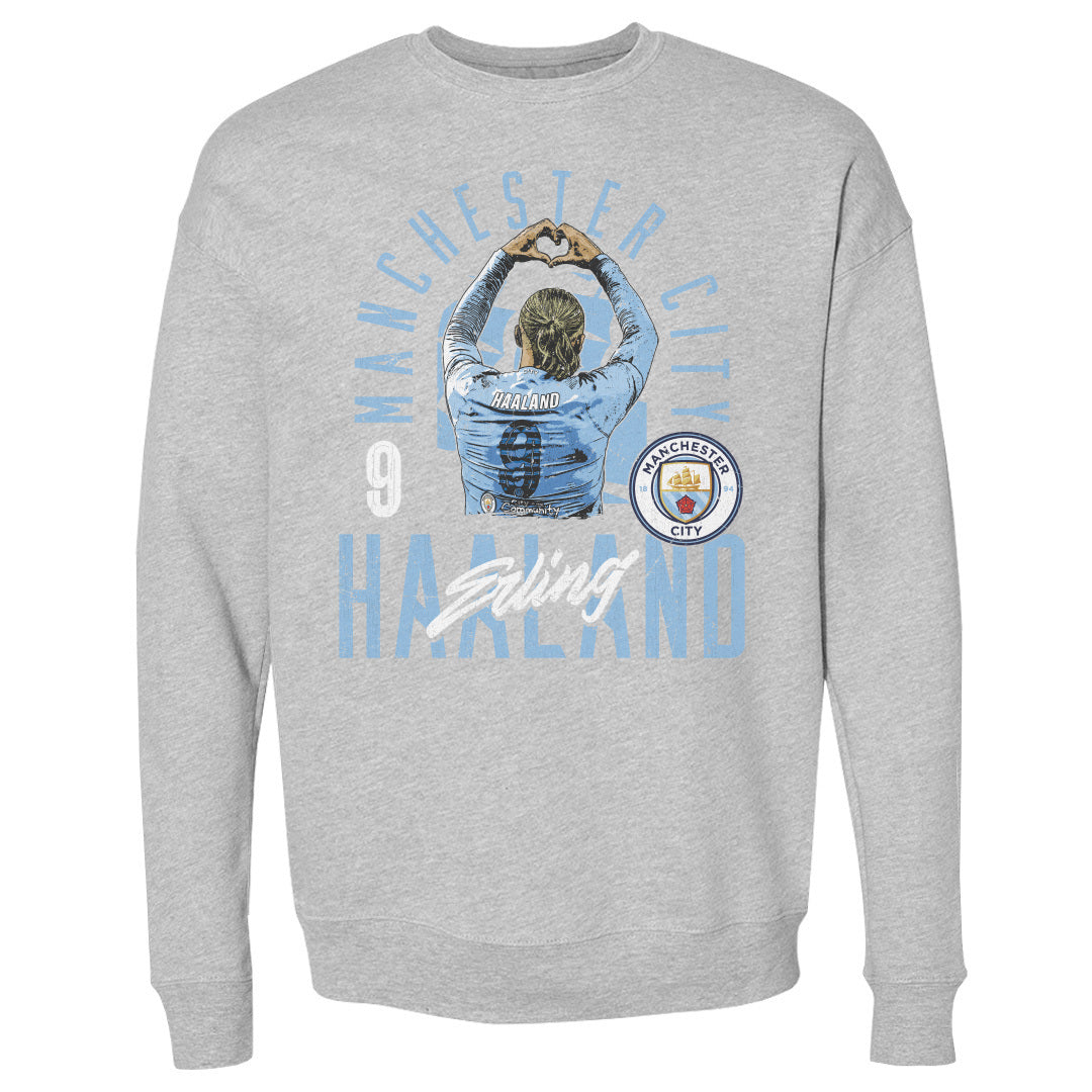 Erling Haaland Men's Crewneck Sweatshirt | 500 LEVEL