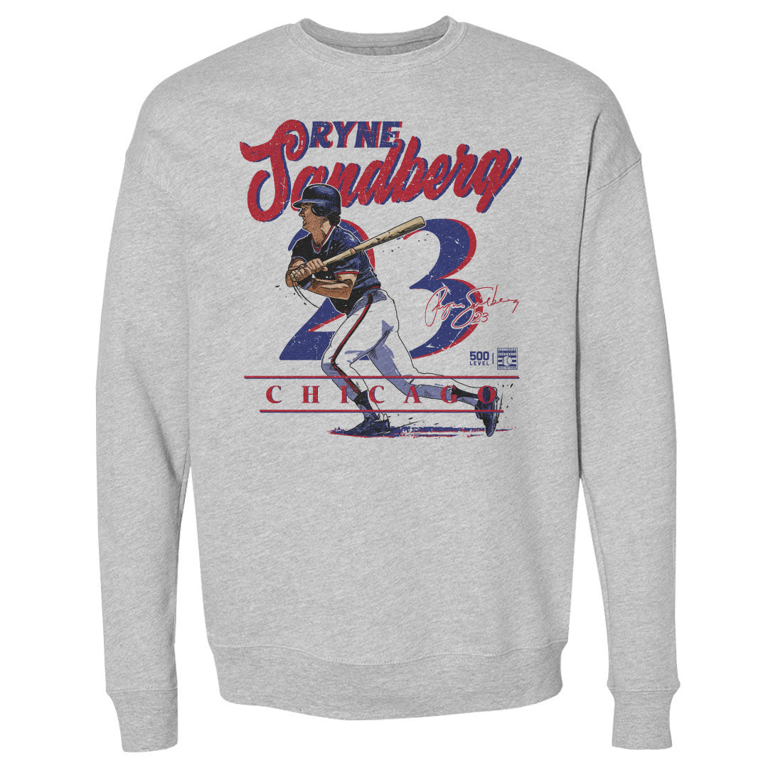 Ryne Sandberg Men's Crewneck Sweatshirt | 500 LEVEL