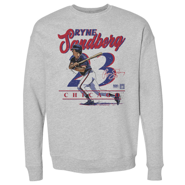 Ryne Sandberg Men's Crewneck Sweatshirt | 500 LEVEL