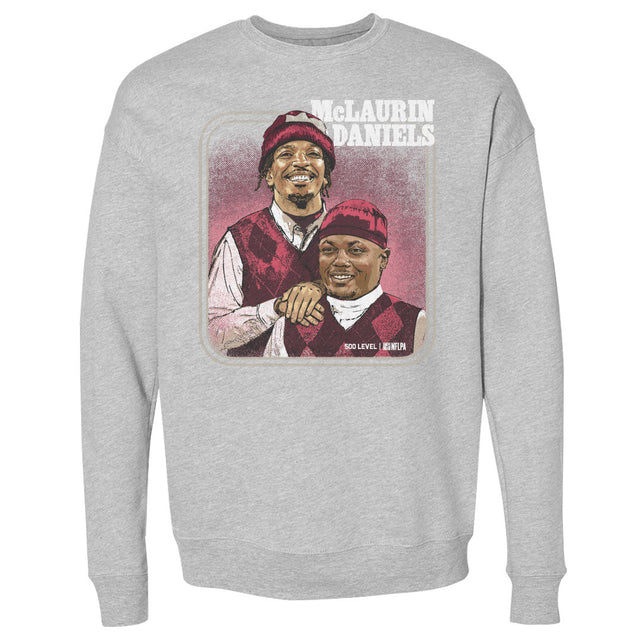Jayden Daniels Men's Crewneck Sweatshirt | 500 LEVEL