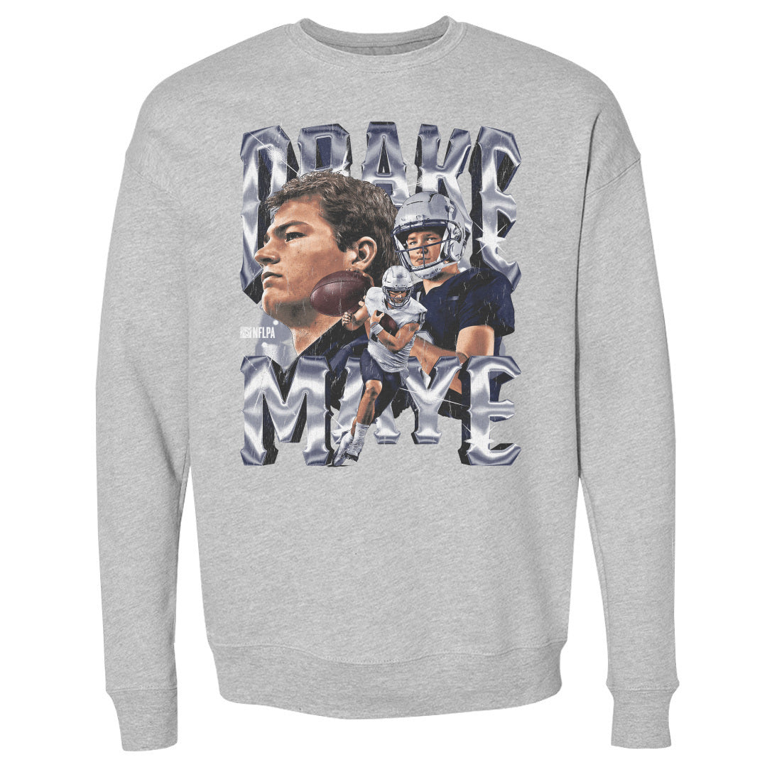 Drake Maye Men's Crewneck Sweatshirt | 500 LEVEL