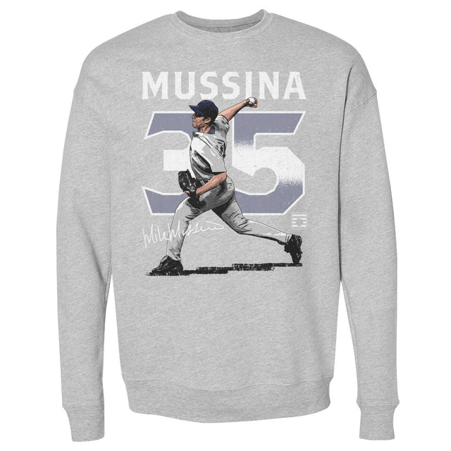 Mike Mussina Men's Crewneck Sweatshirt | 500 LEVEL
