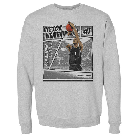Victor Wembanyama Men's Crewneck Sweatshirt | 500 LEVEL