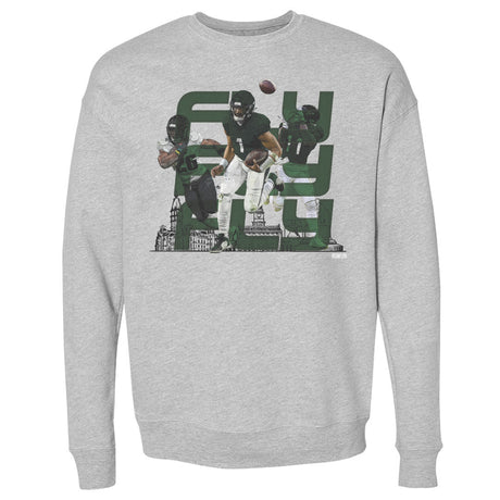 Jalen Hurts Men's Crewneck Sweatshirt | 500 LEVEL