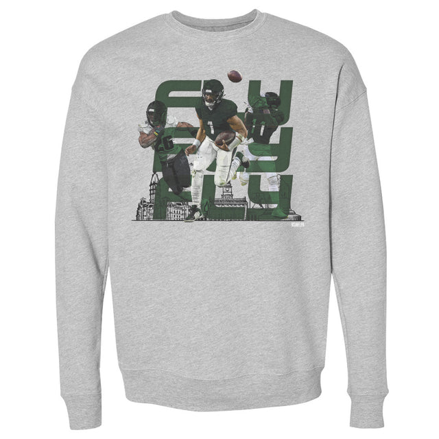 Jalen Hurts Men's Crewneck Sweatshirt | 500 LEVEL