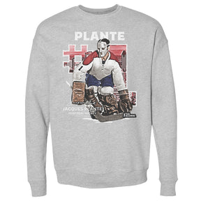 Jacques Plante Men's Crewneck Sweatshirt | 500 LEVEL