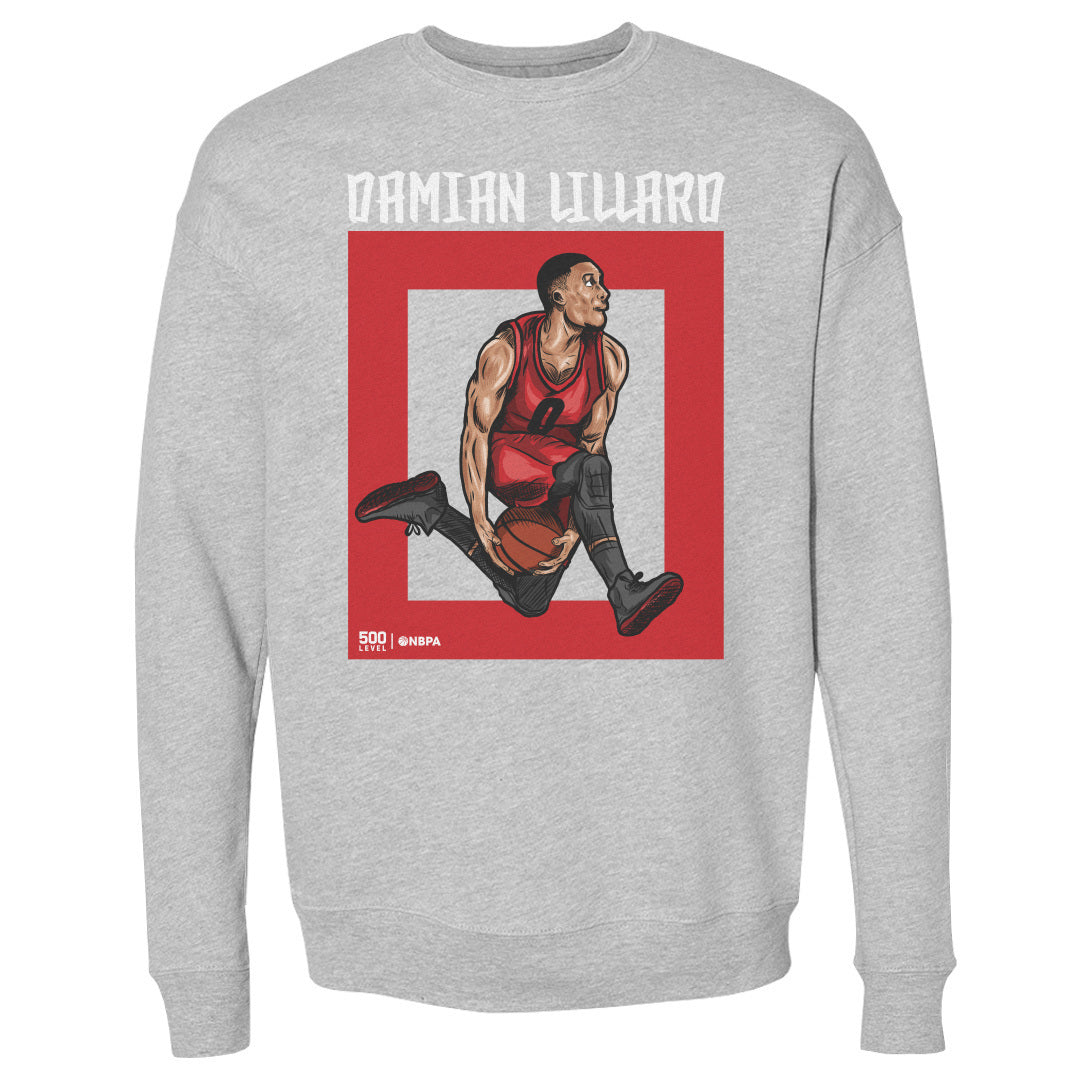 Damian Lillard Men's Crewneck Sweatshirt | 500 LEVEL