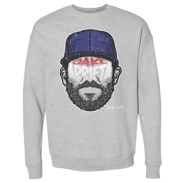 Jake Arrieta Men's Crewneck Sweatshirt | 500 LEVEL