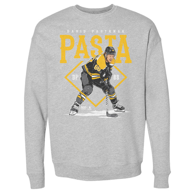 David Pastrnak Men's Crewneck Sweatshirt | 500 LEVEL