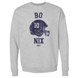 Bo Nix Men's Crewneck Sweatshirt | 500 LEVEL