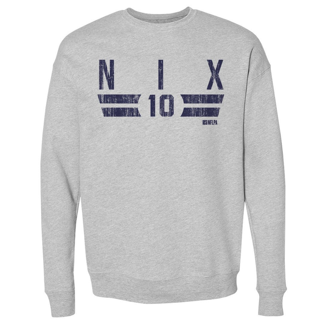 Bo Nix Men's Crewneck Sweatshirt | 500 LEVEL