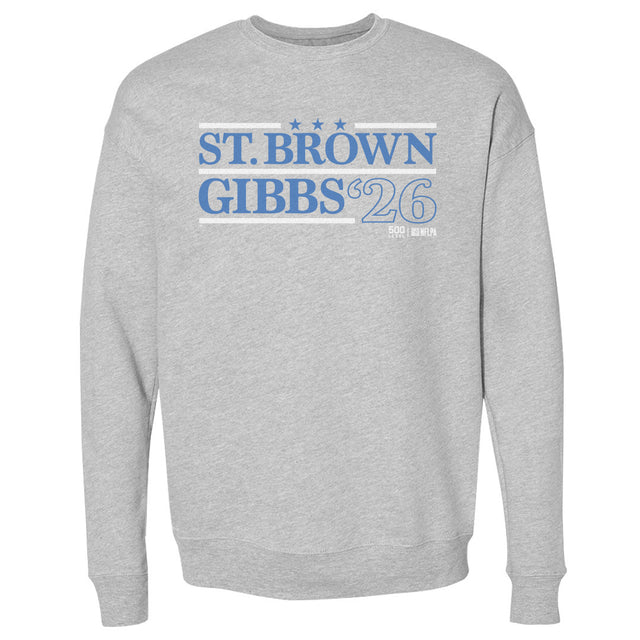 Amon-Ra St. Brown Men's Crewneck Sweatshirt | 500 LEVEL