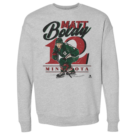 Matt Boldy Men's Crewneck Sweatshirt | 500 LEVEL