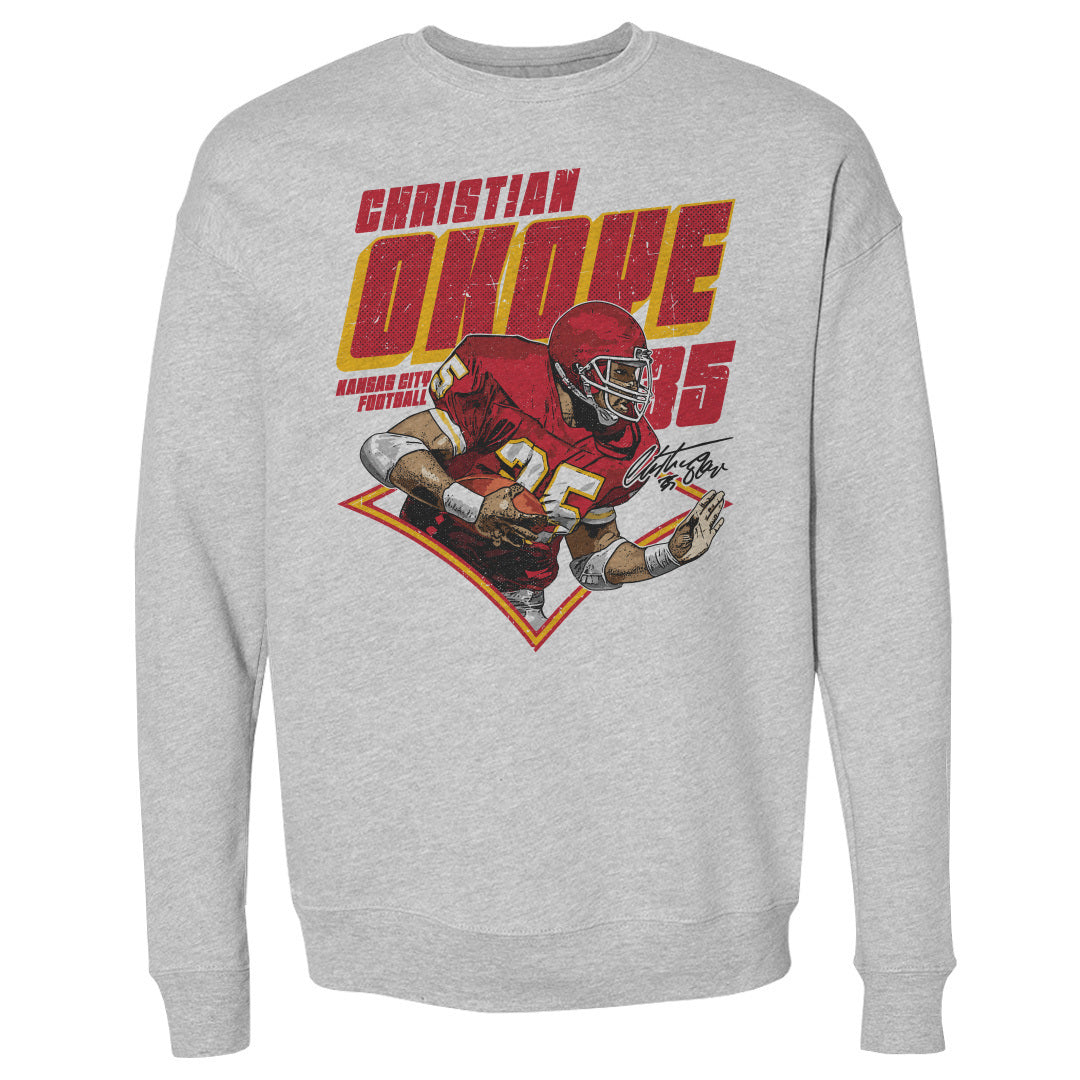 Christian Okoye Men's Crewneck Sweatshirt | 500 LEVEL