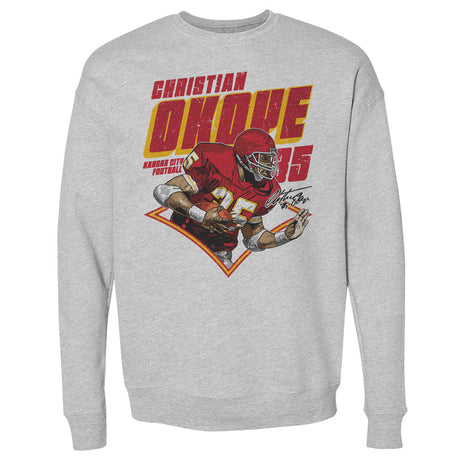 Christian Okoye Men's Crewneck Sweatshirt | 500 LEVEL