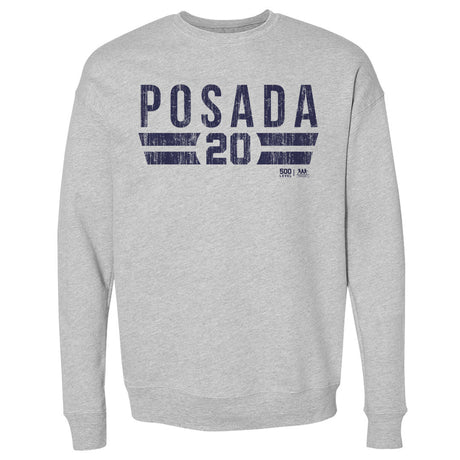 Jorge Posada Men's Crewneck Sweatshirt | 500 LEVEL