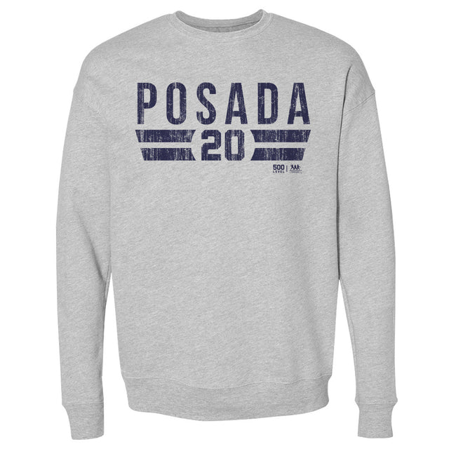 Jorge Posada Men's Crewneck Sweatshirt | 500 LEVEL