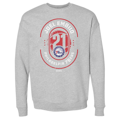 Joel Embiid Men's Crewneck Sweatshirt | 500 LEVEL