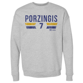 Kristaps Porzingis Men's Crewneck Sweatshirt | 500 LEVEL