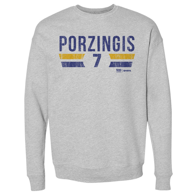 Kristaps Porzingis Men's Crewneck Sweatshirt | 500 LEVEL