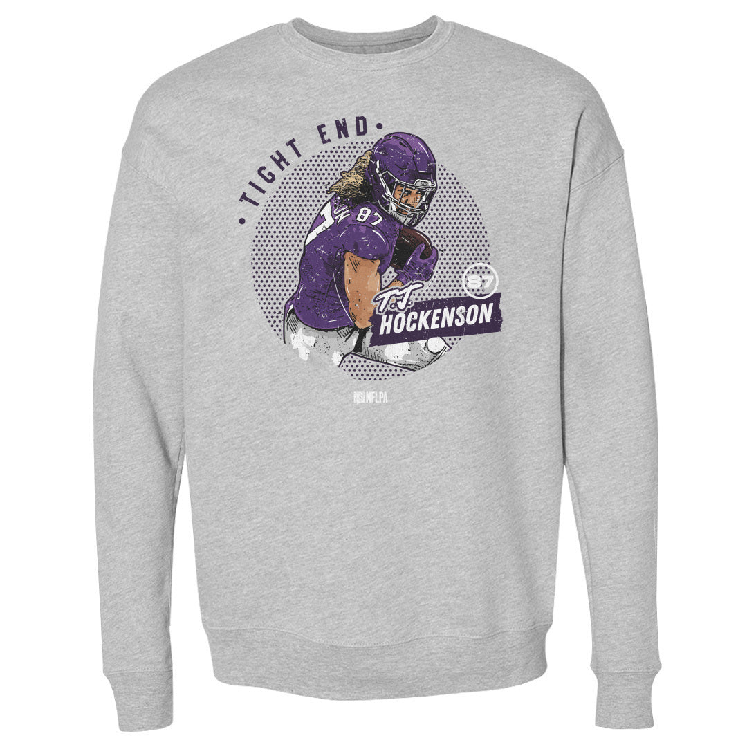 T.J. Hockenson Men's Crewneck Sweatshirt | 500 LEVEL