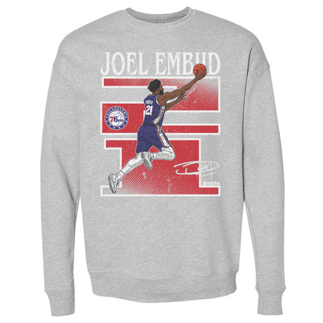 Joel Embiid Men's Crewneck Sweatshirt | 500 LEVEL