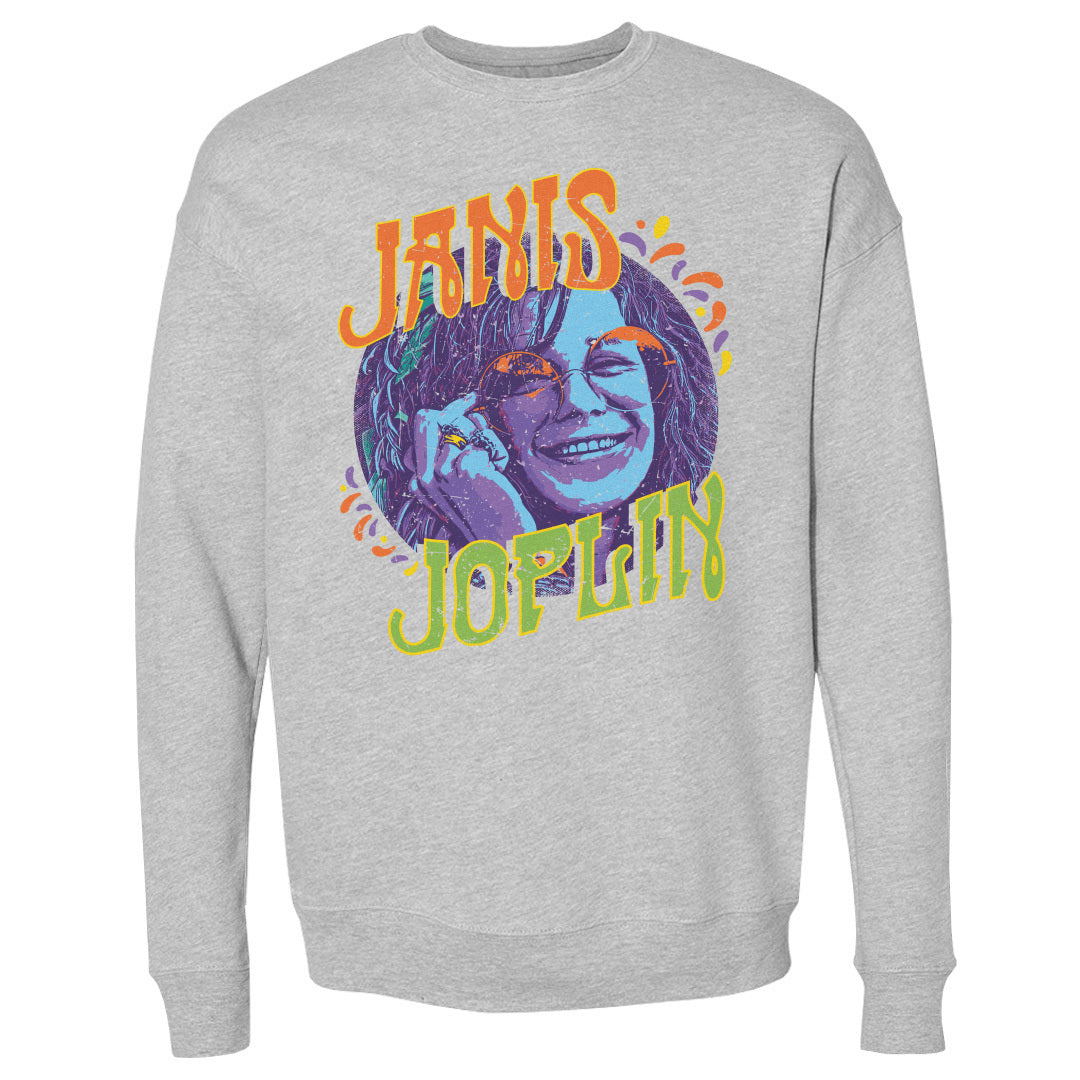 Janis Joplin Men's Crewneck Sweatshirt | 500 LEVEL