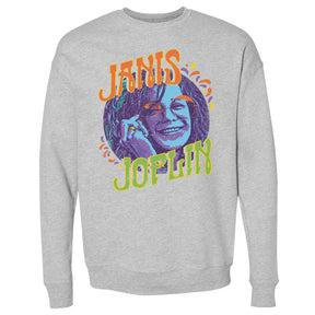 Janis Joplin Men's Crewneck Sweatshirt | 500 LEVEL