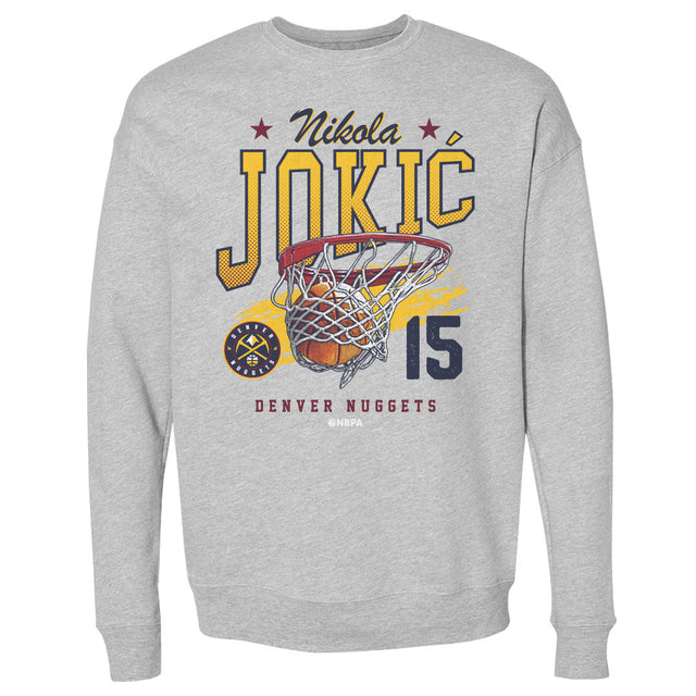 Nikola Jokic Men's Crewneck Sweatshirt | 500 LEVEL