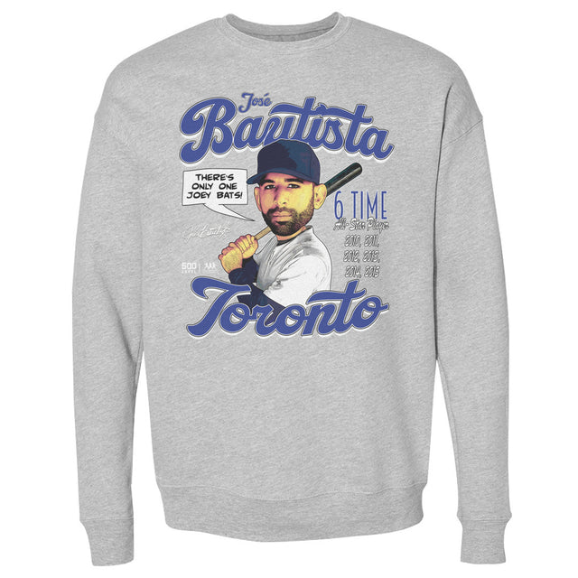 Jose Bautista Men's Crewneck Sweatshirt | 500 LEVEL