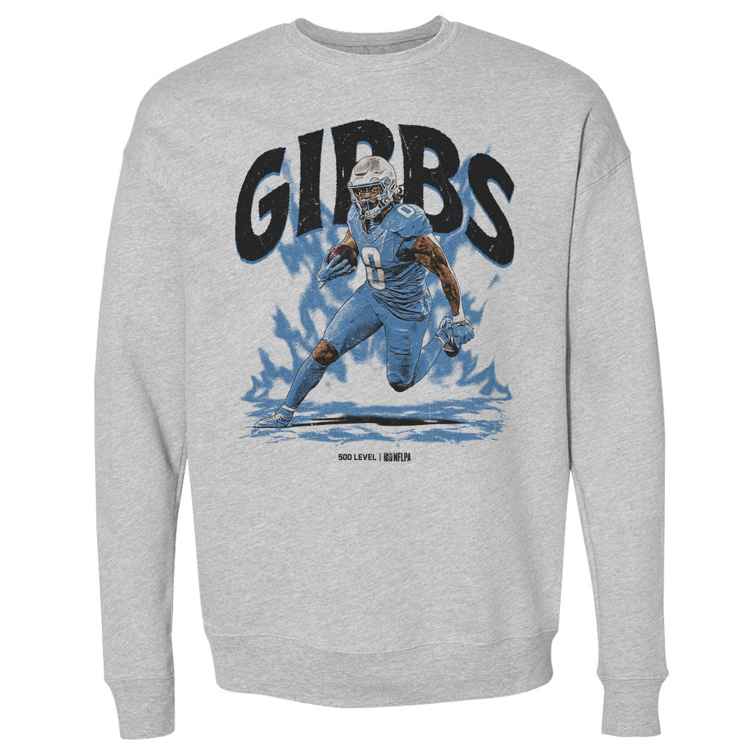 Jahmyr Gibbs Men's Crewneck Sweatshirt | 500 LEVEL