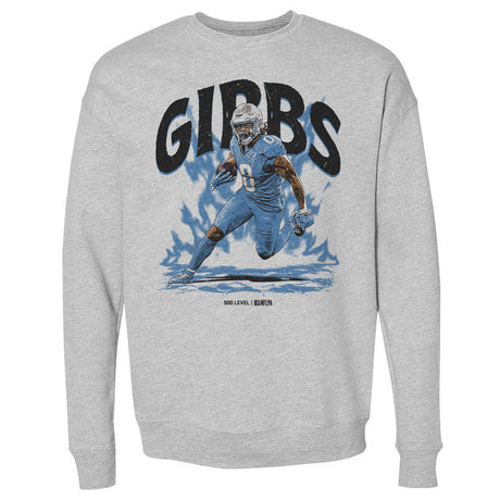 Jahmyr Gibbs Men's Crewneck Sweatshirt | 500 LEVEL