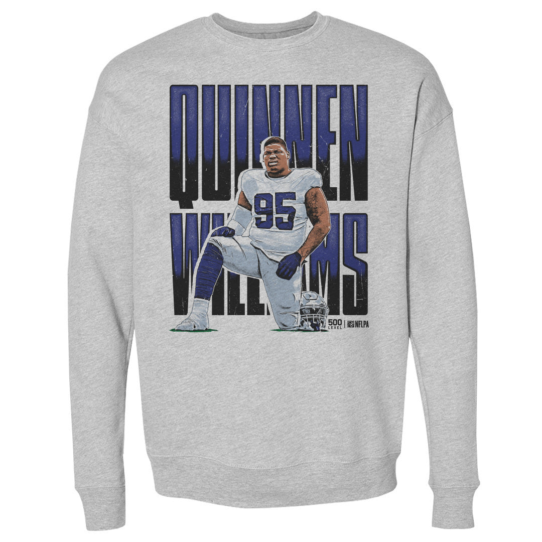 Quinnen Williams Men's Crewneck Sweatshirt | 500 LEVEL