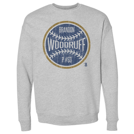 Brandon Woodruff Men's Crewneck Sweatshirt | 500 LEVEL