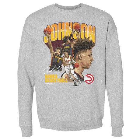 Jalen Johnson Men's Crewneck Sweatshirt | 500 LEVEL