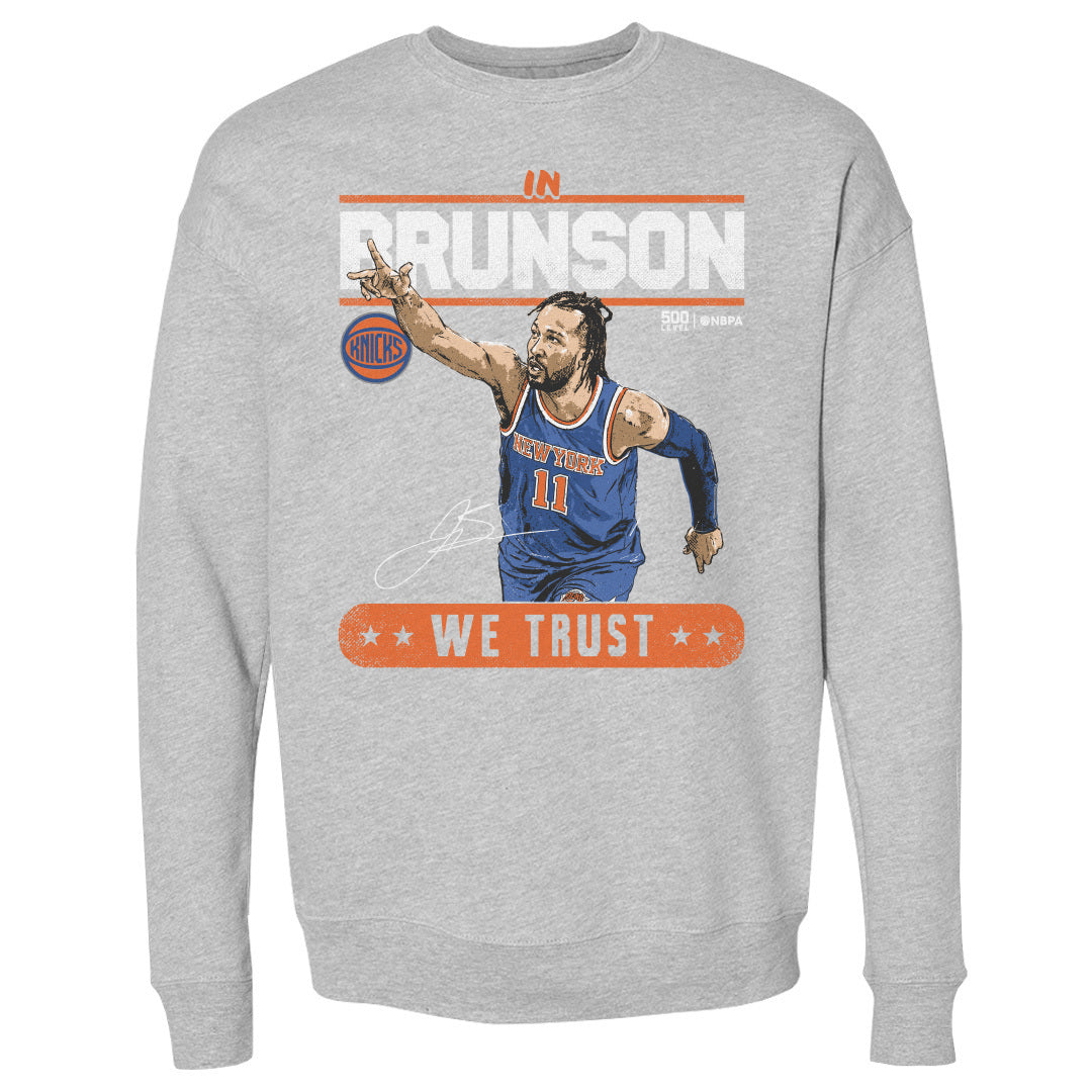 Jalen Brunson Men's Crewneck Sweatshirt | 500 LEVEL