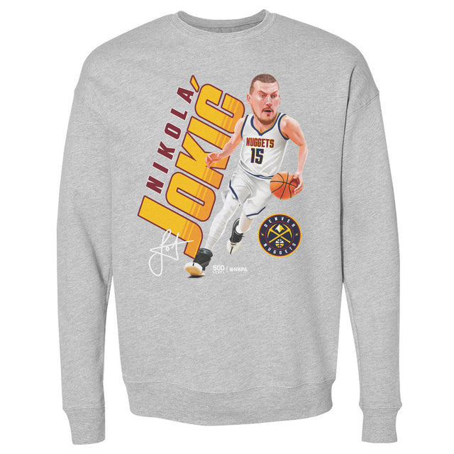 Nikola Jokic Men's Crewneck Sweatshirt | 500 LEVEL